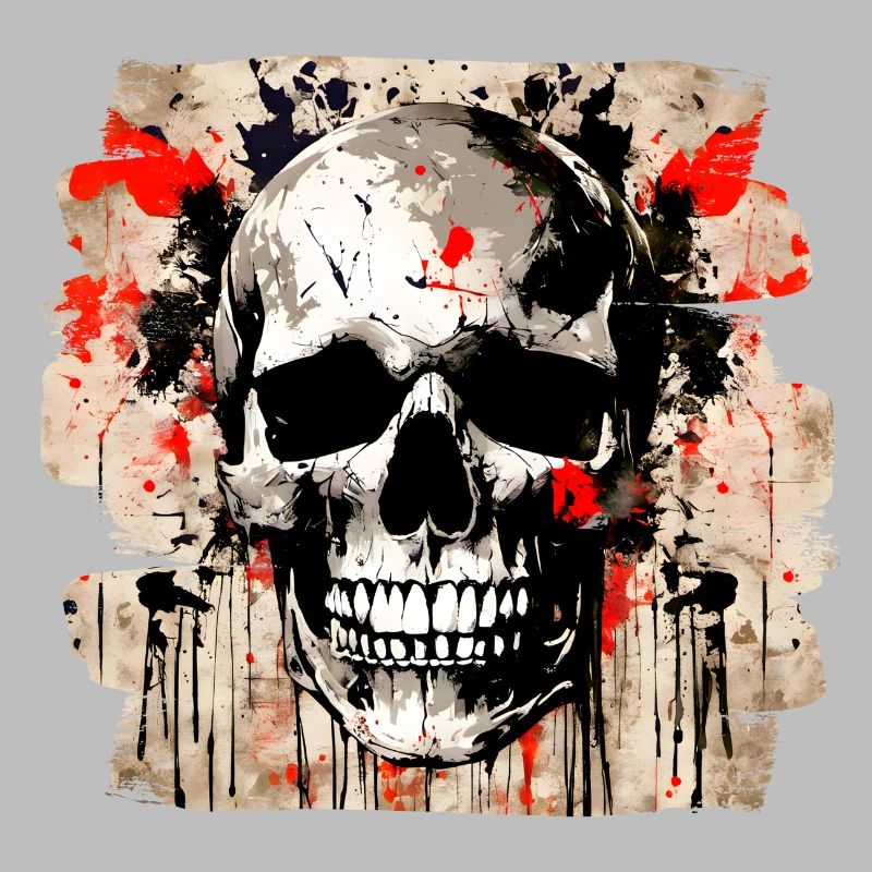 Skull Graffiti Explosion