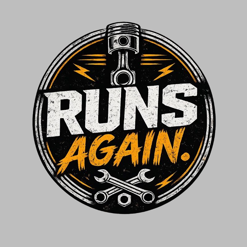 Runs Again Engine Revival-Abzeichen