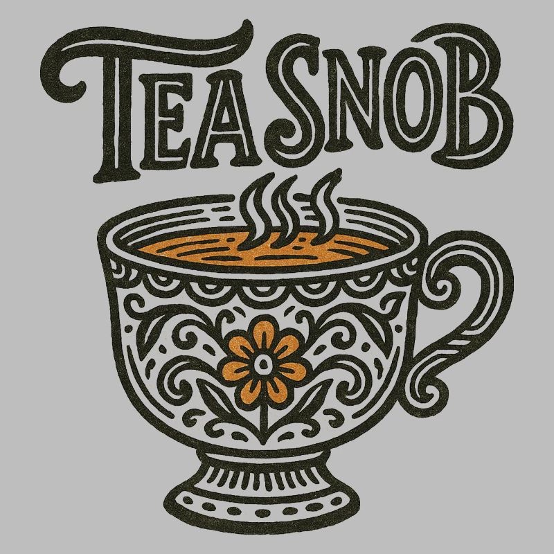 Tea Snob Ornate Cup
