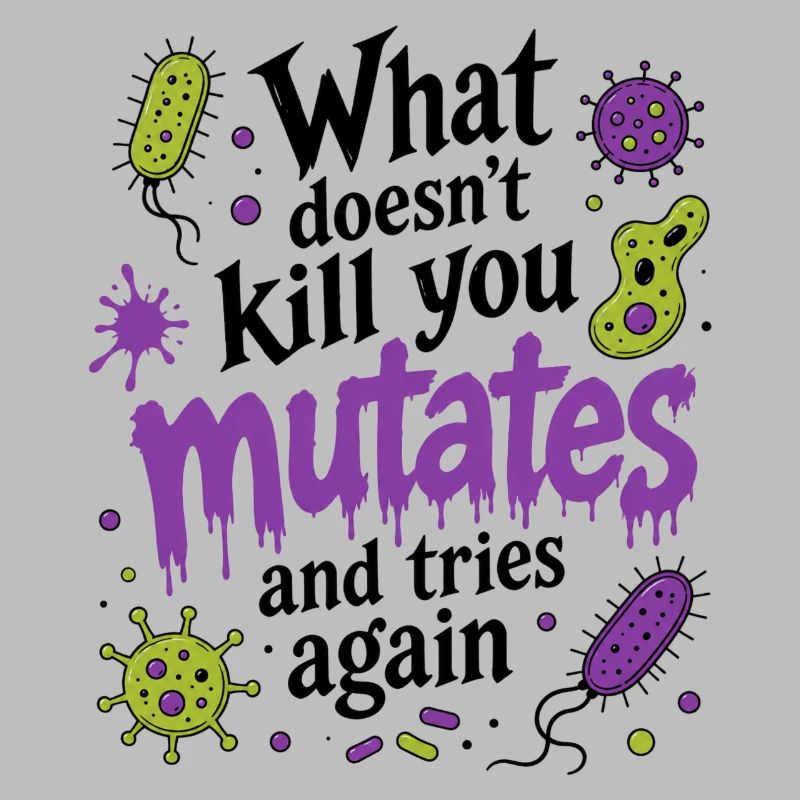 What doesn't kill you mutates and tries again