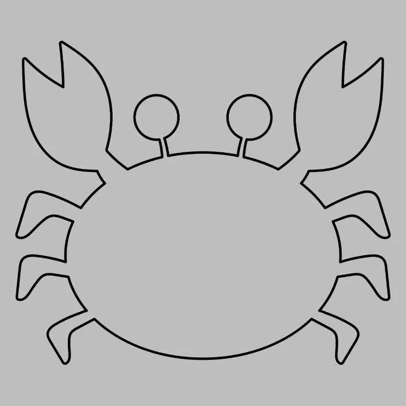 Krabbenumriss