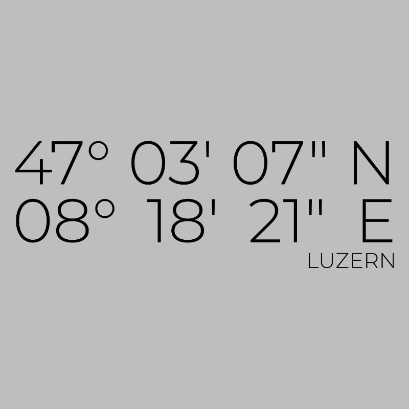 Coordinates Lucerne