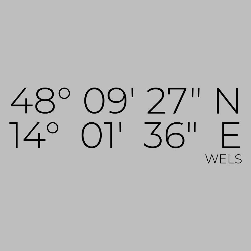 Coordinates Wels, Austria