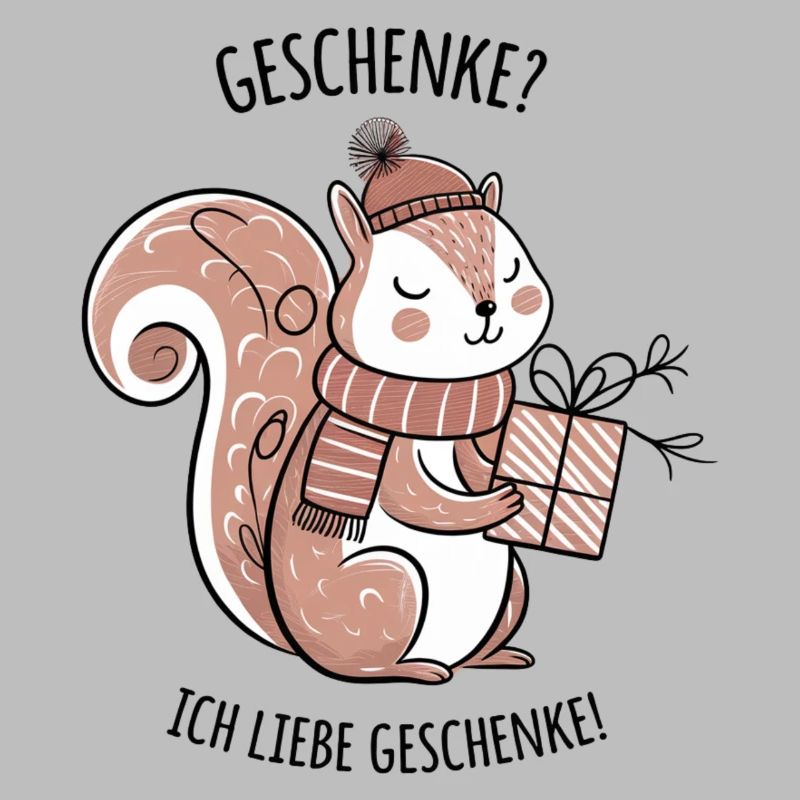 Eichhörnchen Geschenk Geburtstag Weihnachten Funny