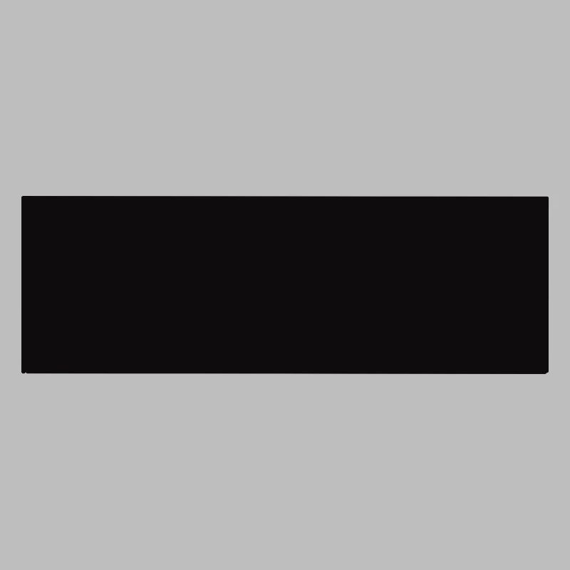 Rectangle abstrait en noir