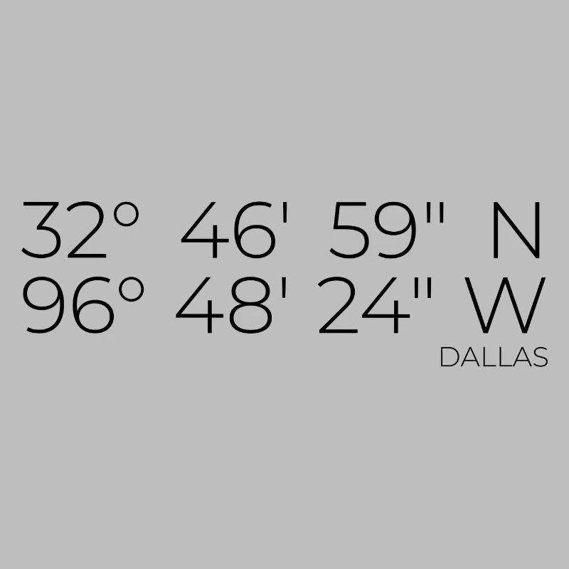 Coordinates Dallas