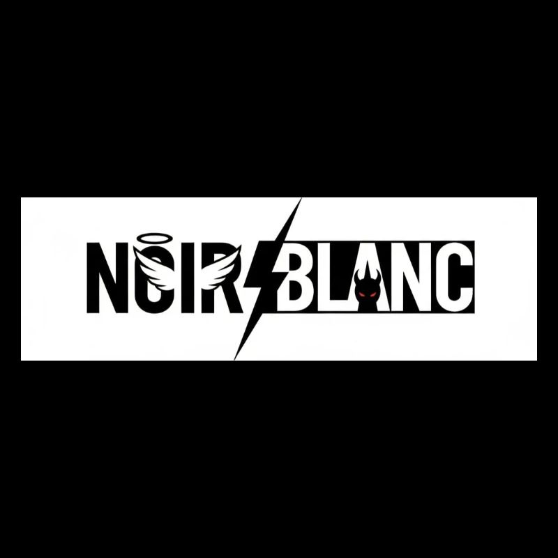 BlackFlash White Graphic – Contrast Logo