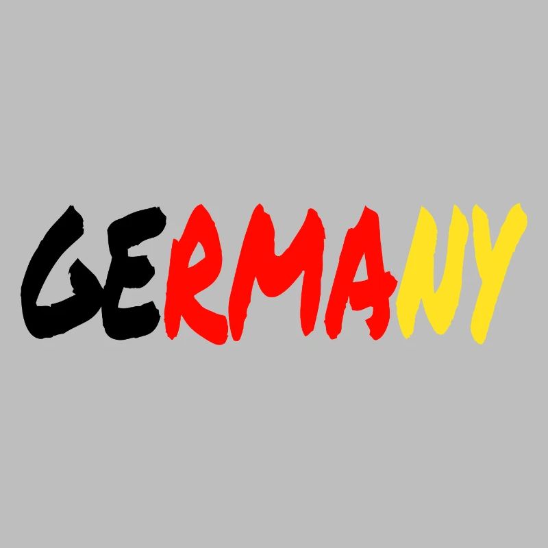 GERMANY Gradient Pinsel-Look