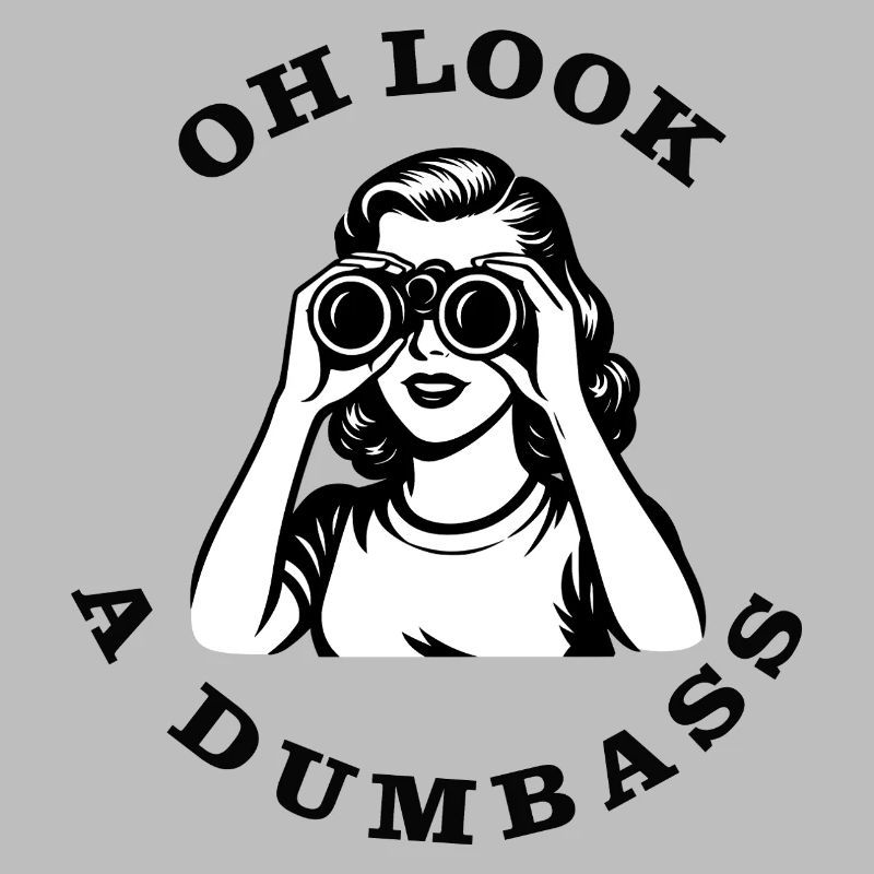 oh look, a dumbass