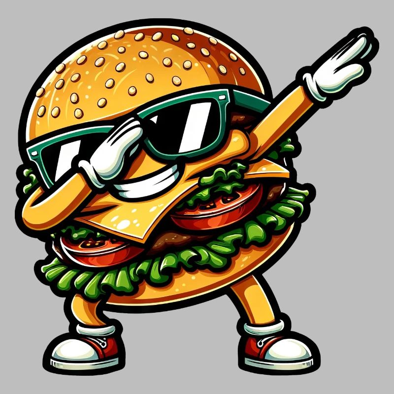 Hamburger & Cheeseburger Dabbing