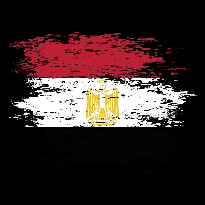 Drapeau égyptien utilisé