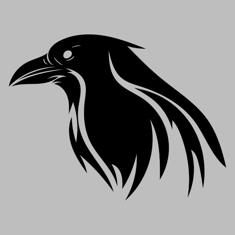 Mignon corbeau rusé