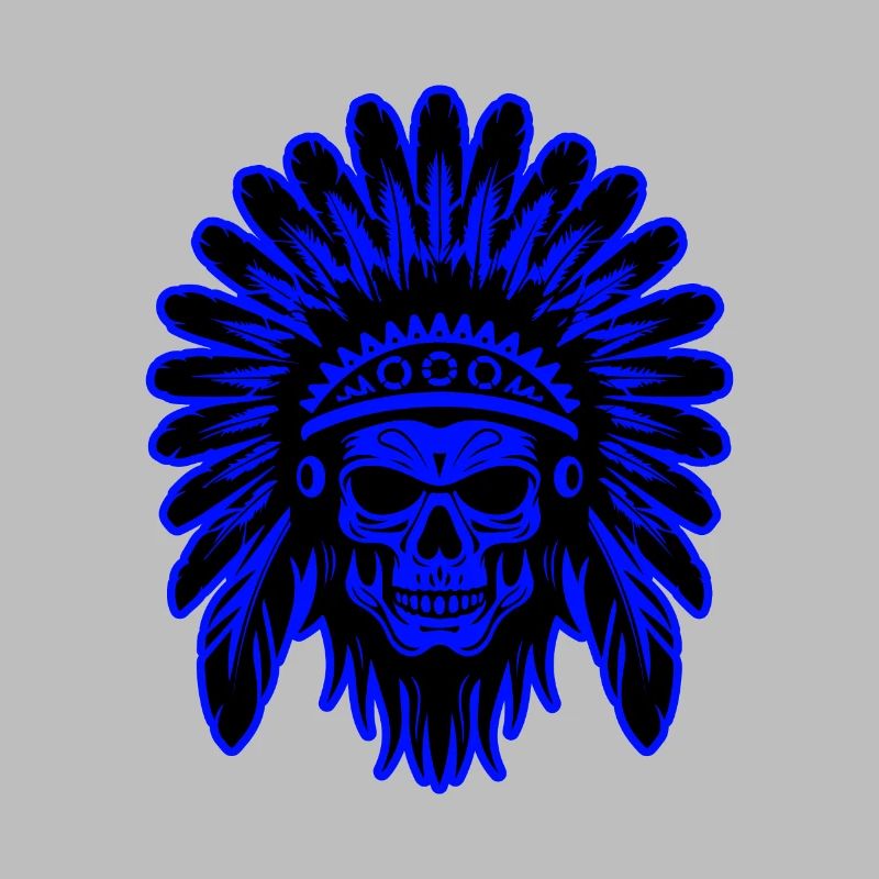 Apache Skull Indian