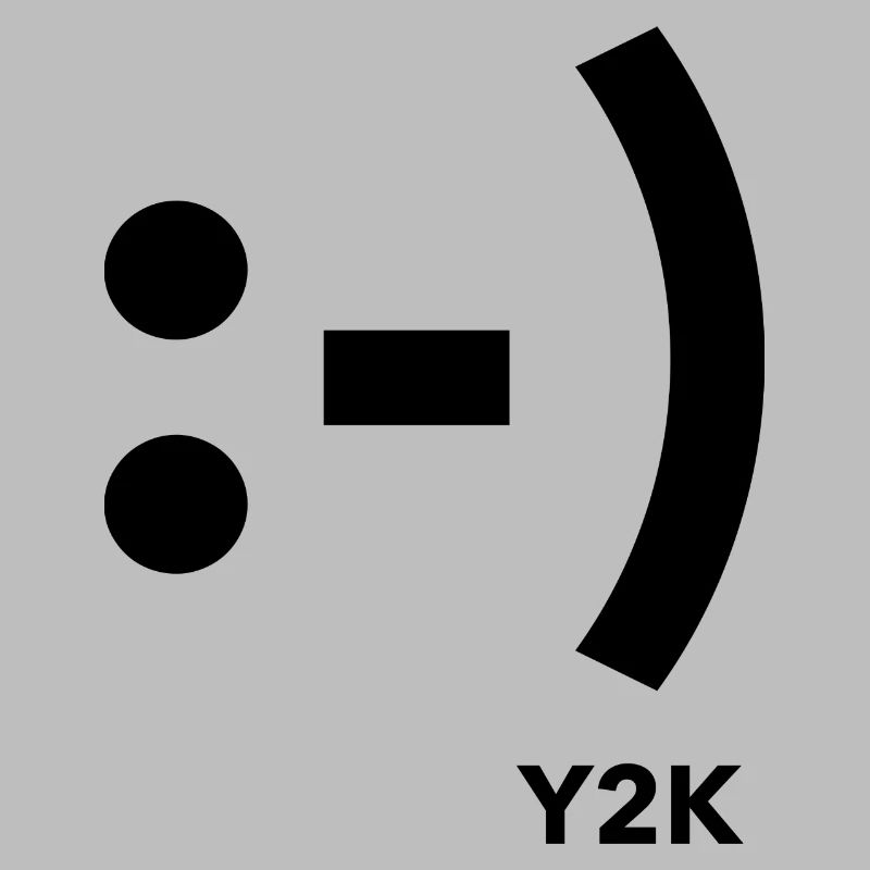 Sourire Y2K noir