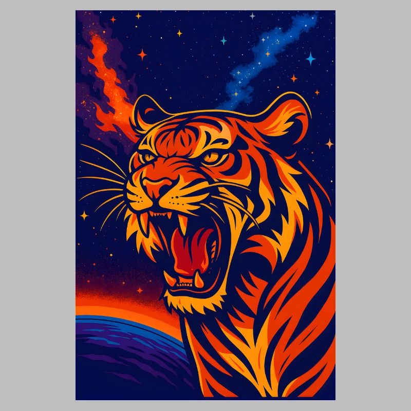 Conception de la nébuleuse du Tigre céleste, Amour des tigres