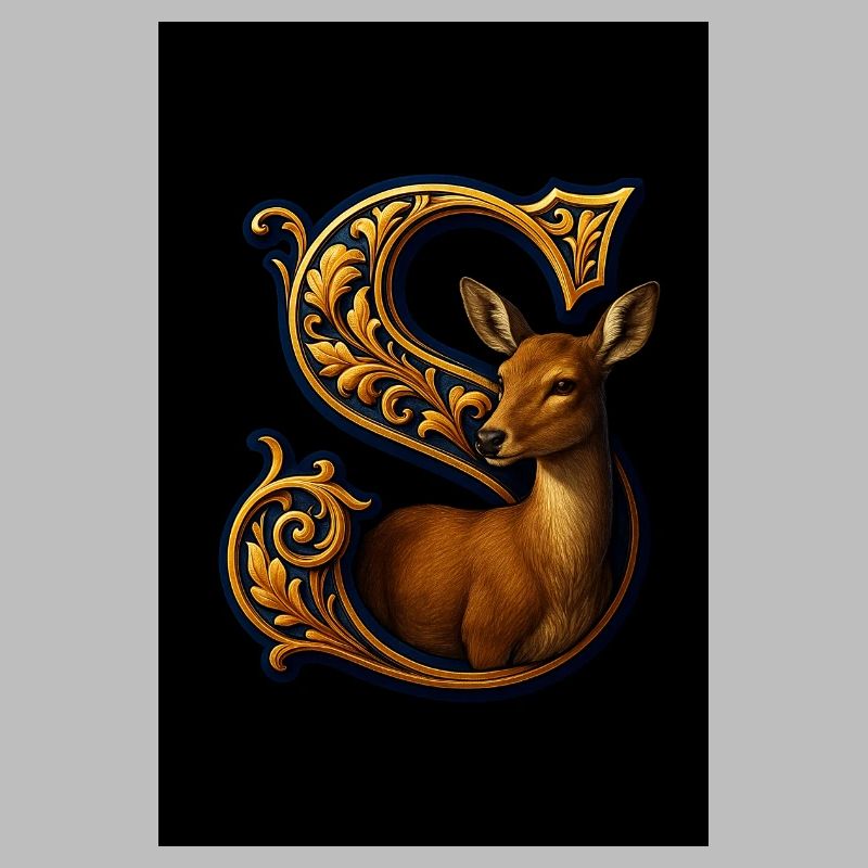 S – Magic Ornament with Doe