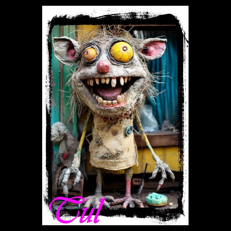 Ecstatic Horror Creature Design Punk Doll