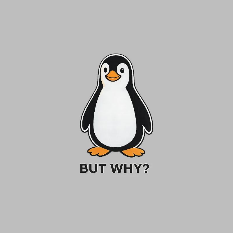 Mème Penguin Mais Why Why