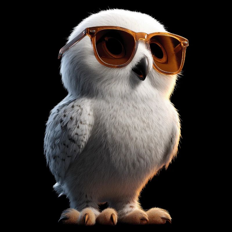 Schneeeule Weiße Eule Kauz Uhu Owl Schnee Eulen