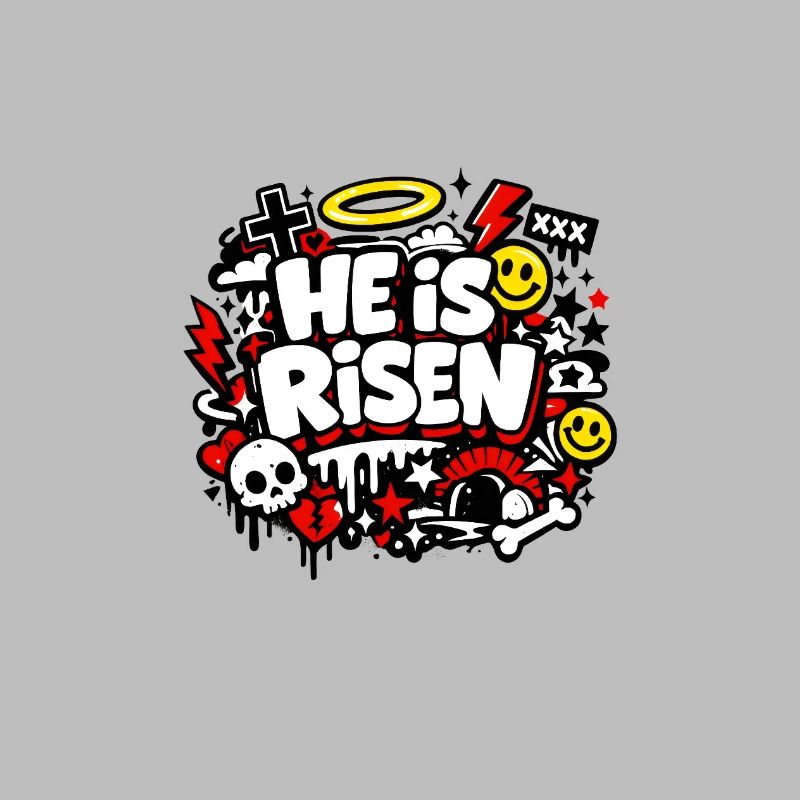 Il est Risen Graffiti Easter