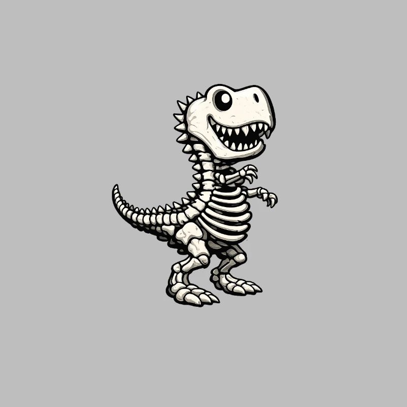Squelette mignon de T-Rex