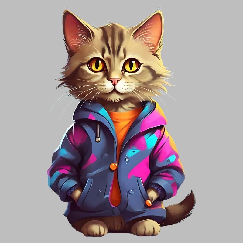 Chat Urbain Stylé