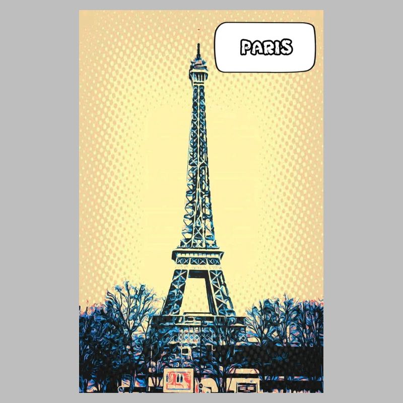 Eiffel Pop Art Paris