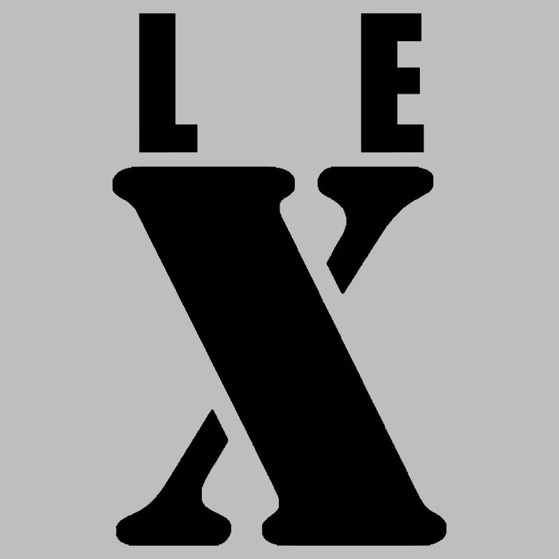 Lex – First Name Design | Minimal Typography