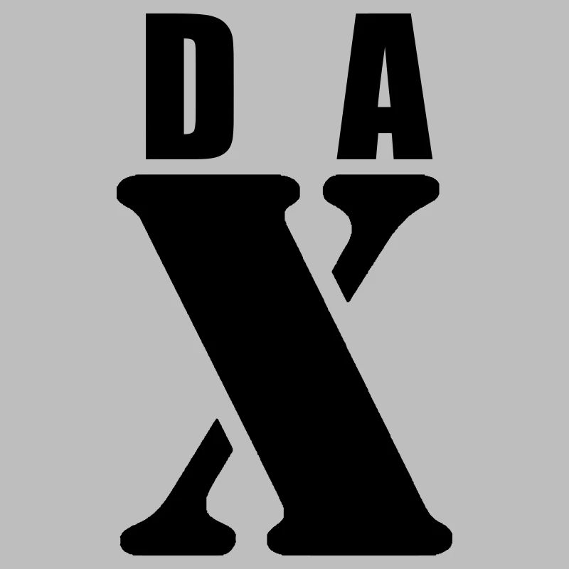 Dax – First Name Design | Minimal Typography