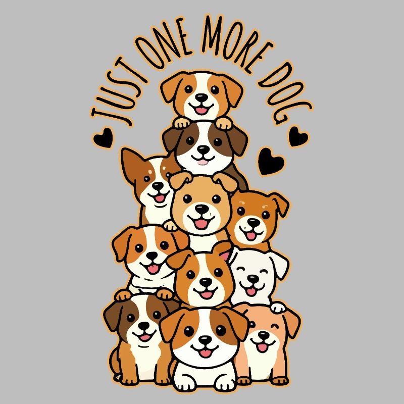 Nur noch ein Hundestapel