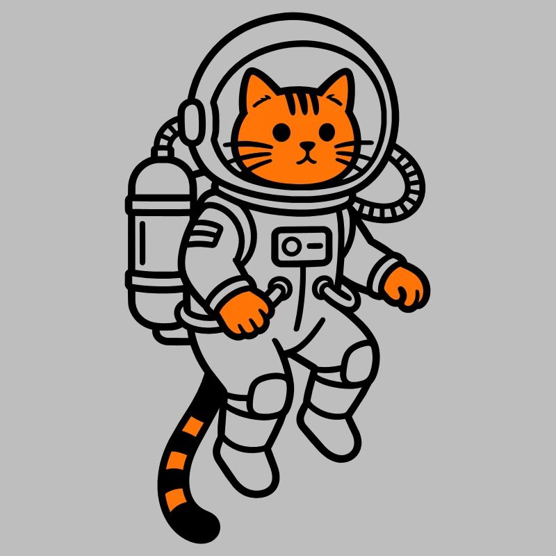 Le chat dans l’espace