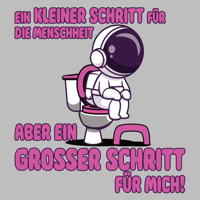 Töpfchen Astronaut Windelfrei Geschenk Kind Windel