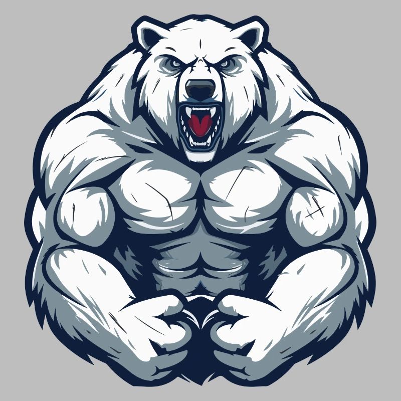 Polar Bear Comic Workout