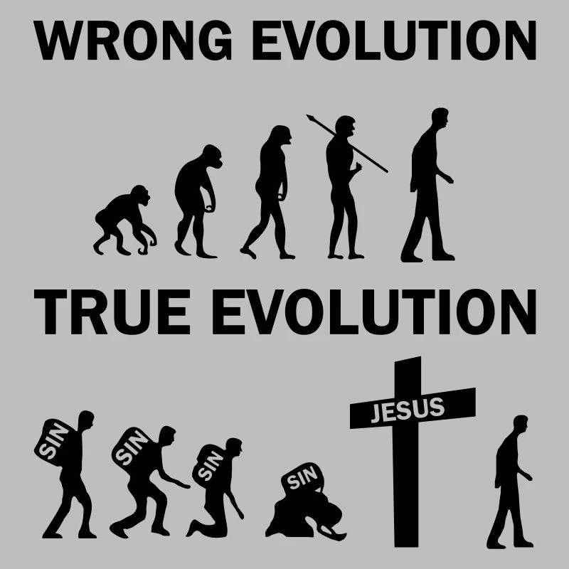 Jésus de la véritable évolution