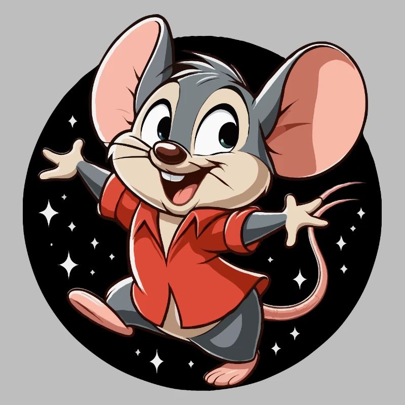 Mouse dances in the night