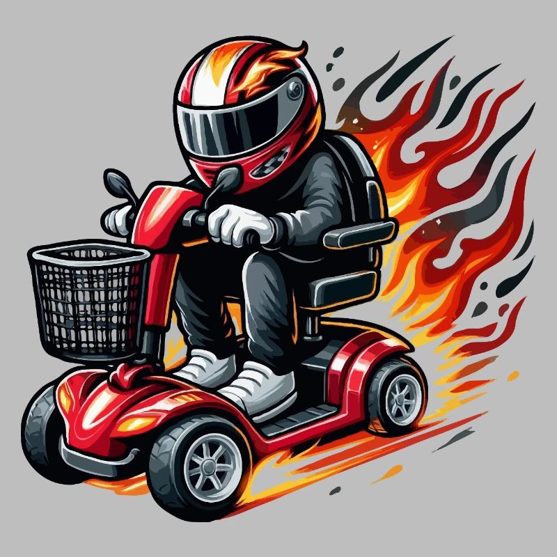 Scooter de course