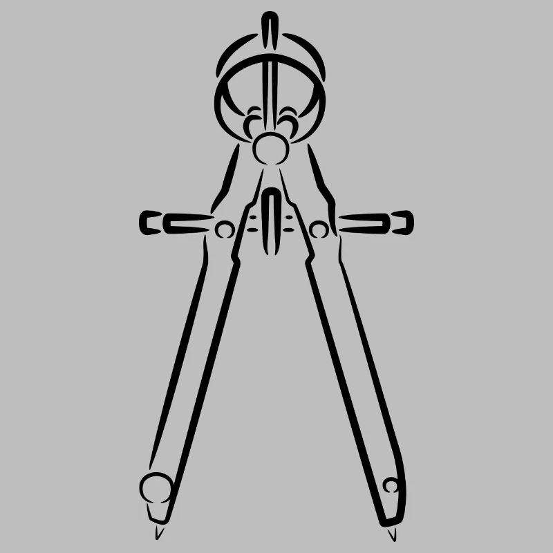 Dessin de boussole