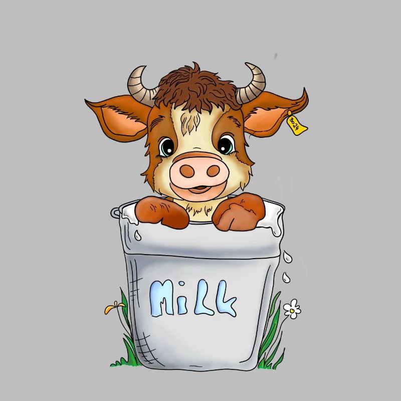 Vache joyeuse