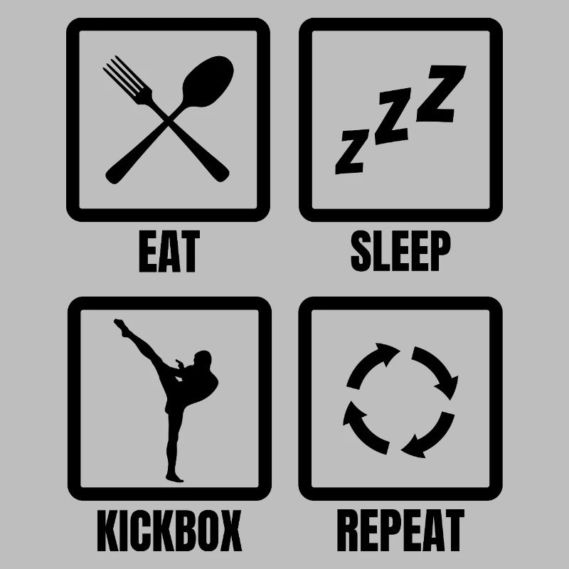 Daily routine for kickboxers