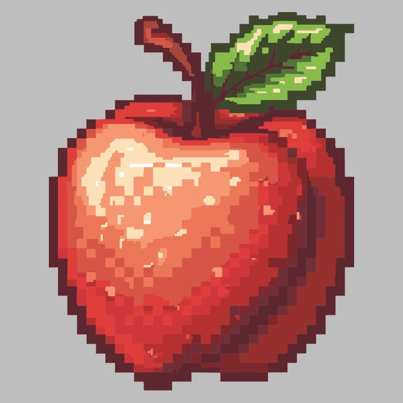 Pixel rétro Apple