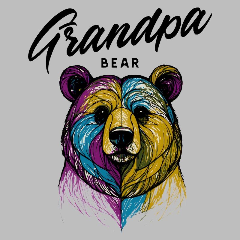 Rainbow Bear Split Opa Bär