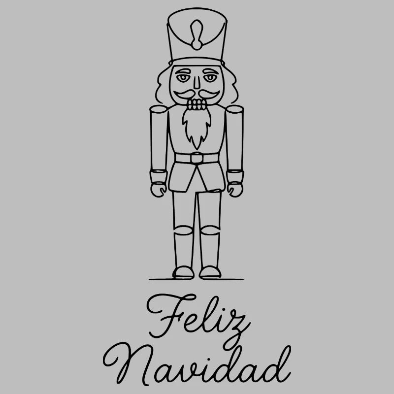 Feliz Navidad Nutcracker Christmas