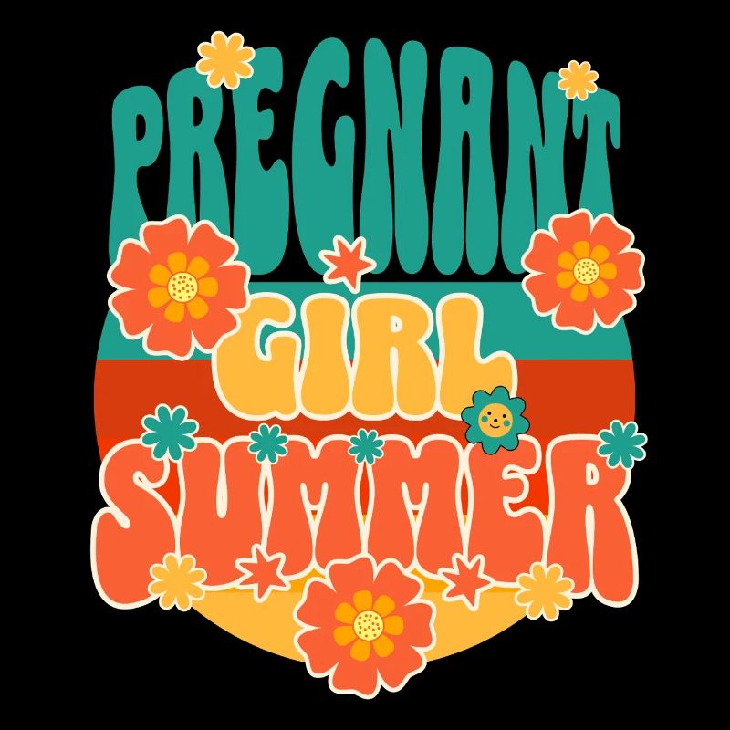 Fille enceinte Été Grossesse Vacances Maternité