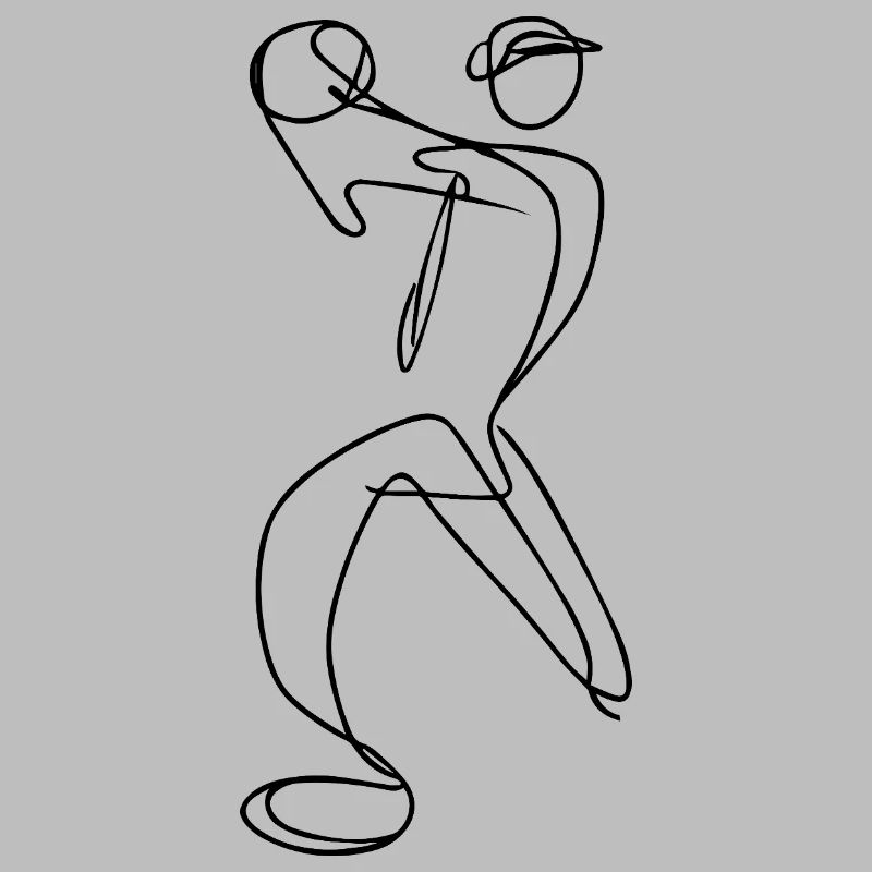 Cricket Bowler Drawing
