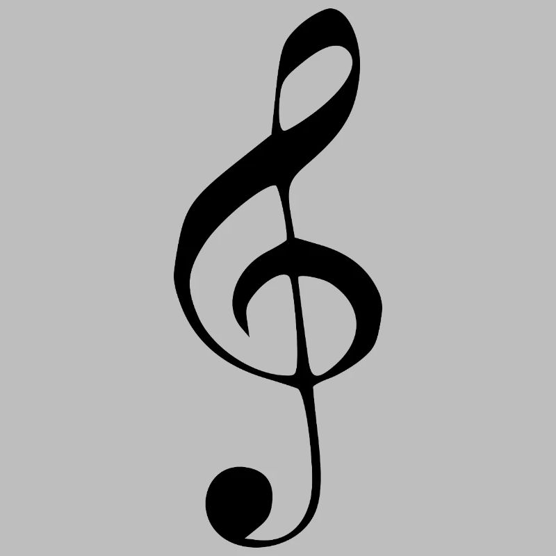 Music clef Note Musical note black