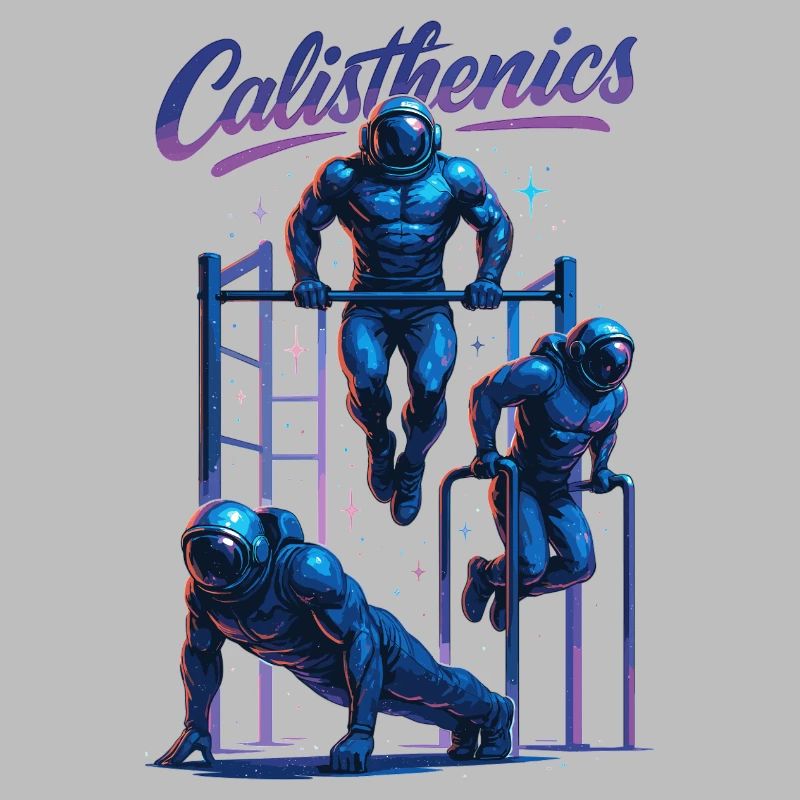 Calisthenics Astronaut Dips Push-ups Gift
