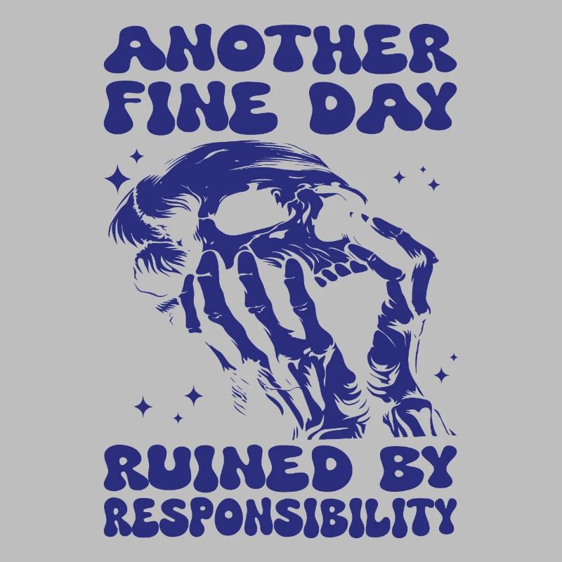 Skeleton Skull Responsibility Halloween