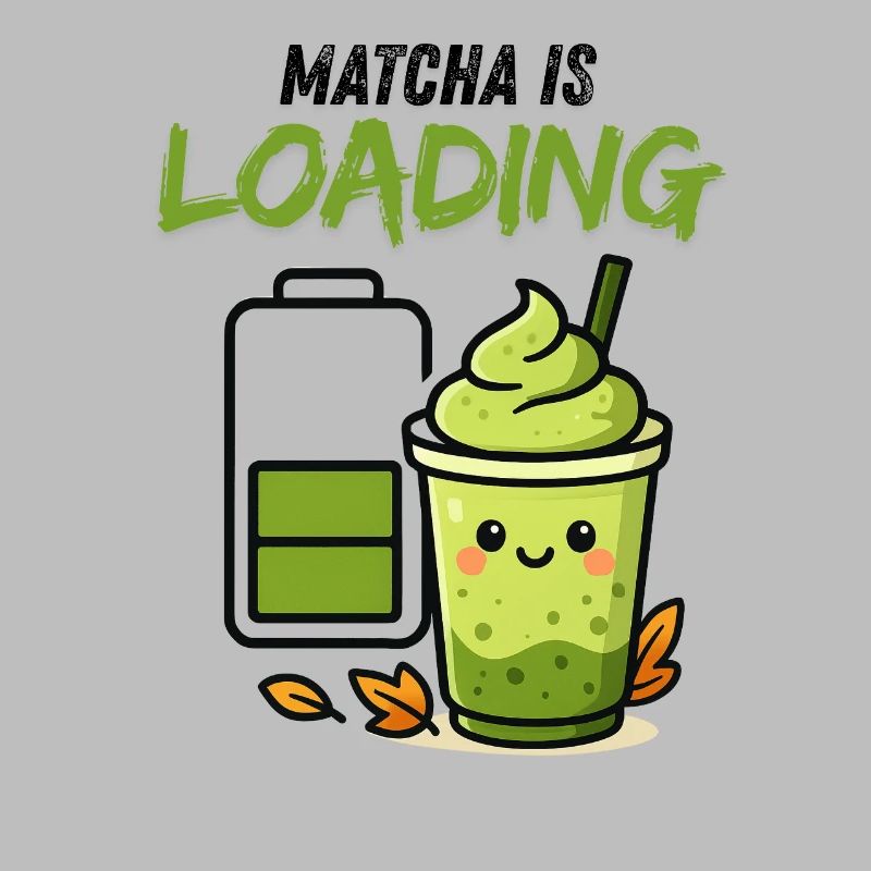 Loading Screen Green Smoothie Matcha Viral