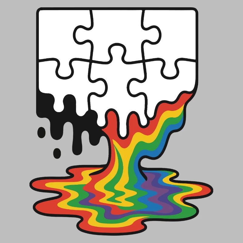 Rainbow Melt Puzzle Splash