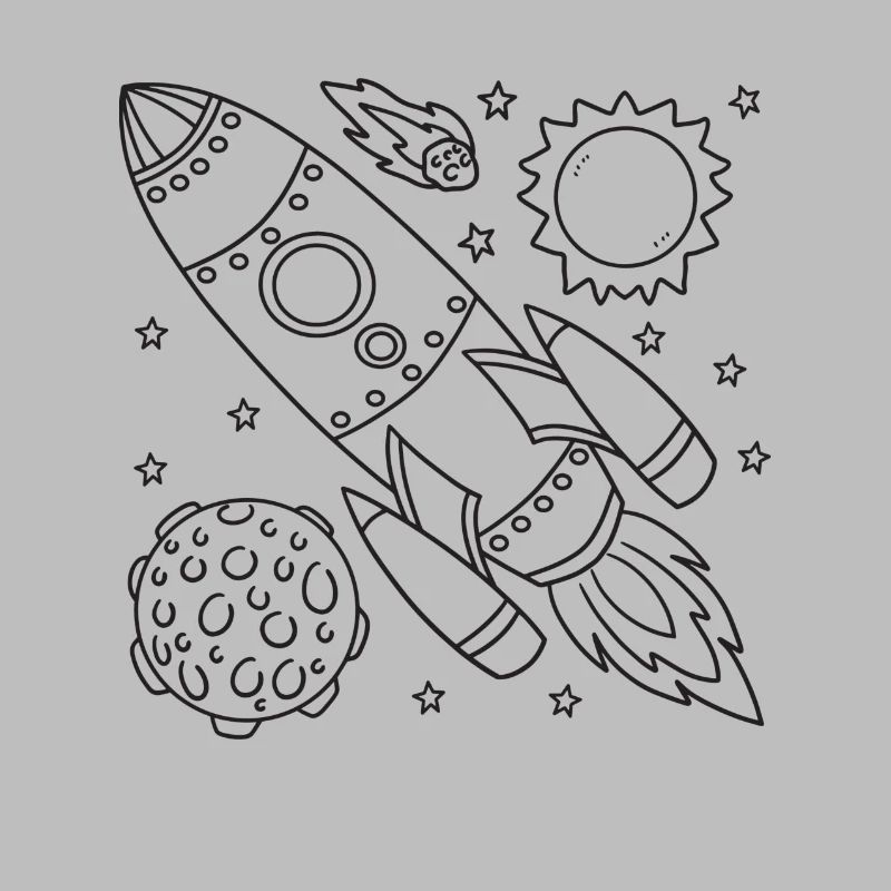 Rocket Space Spaceship